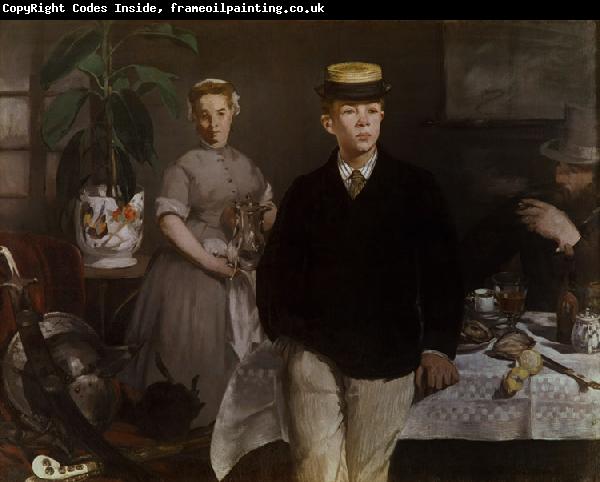 Edouard Manet Luncheon in the Studio (mk09)